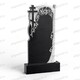 Вертикальный гранитный памятник ФР-033 с березой | Allgranit